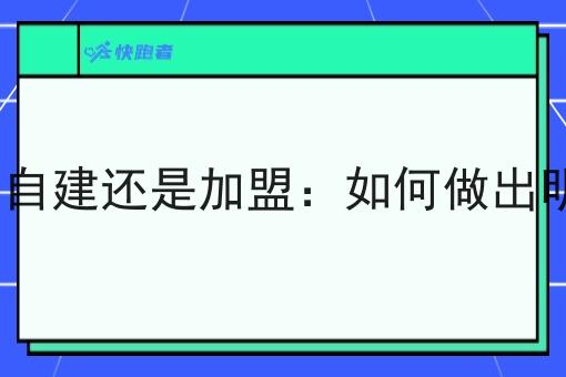 外卖APP选自建还是*：如何做出明智的选择