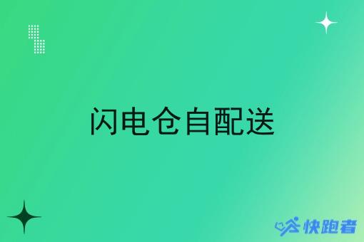 闪电仓自配送